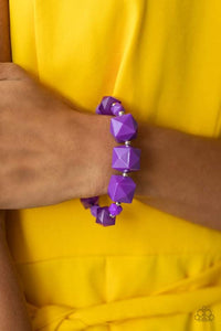 PAPARAZZI PURPLE BRACELET