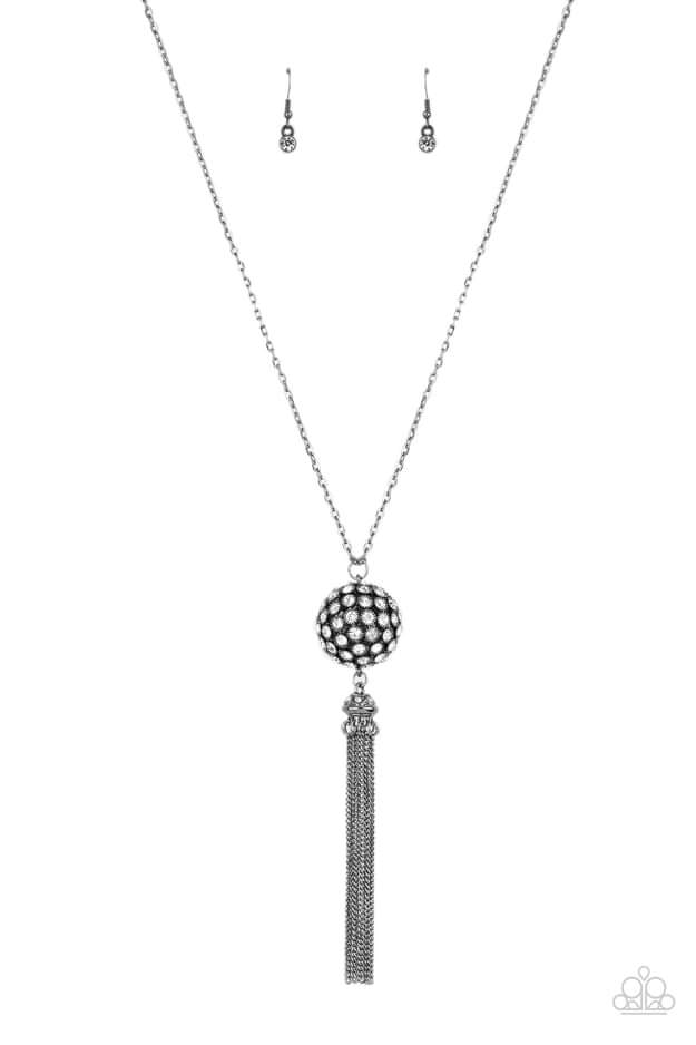 PAPARAZZI GUN METAL TASSLE SET